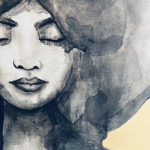 Detail artwork 'Silence'